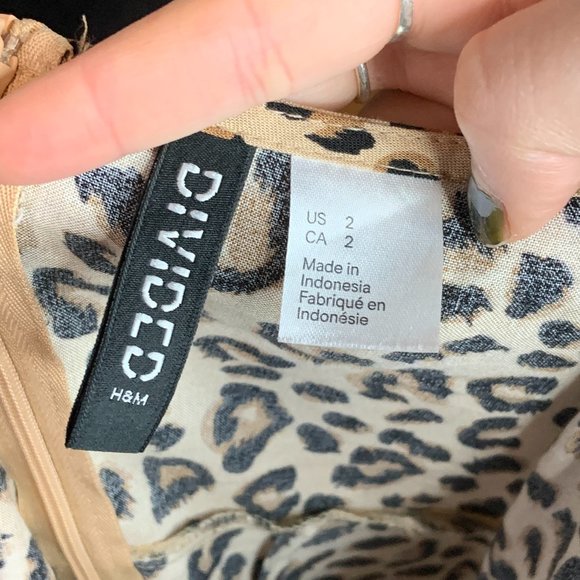 short little cheetah print dress - Picture 5 of 9